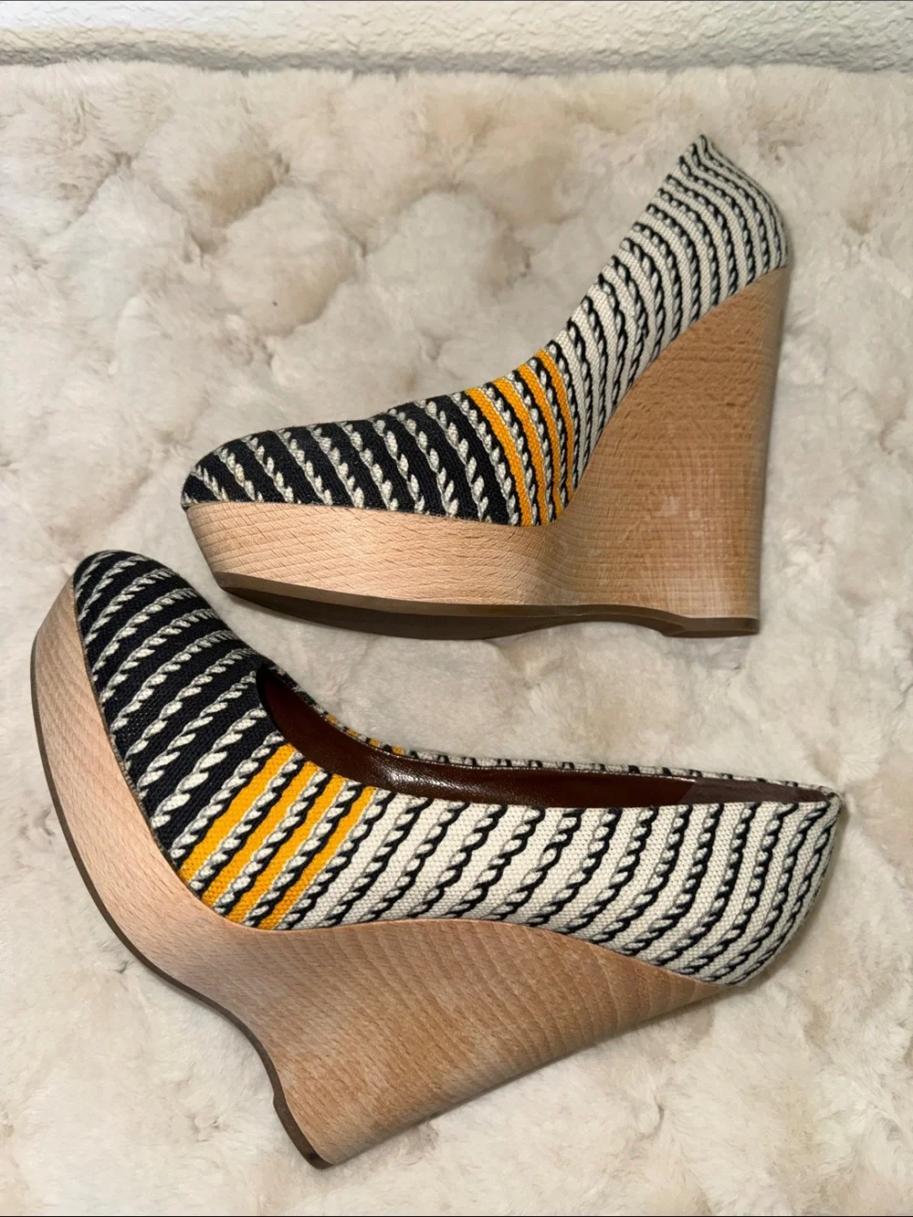 Saint Laurent Maryna Platform Wedge Pumps 2011